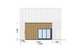Casa de madeira para habitação MIRABEL RV (Isolamento térmico PLUS, 44 mm + revestimento), 70 m² specification 3