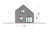 Casa de madeira para habitação SELIA RV (Isolamento térmico PLUS, 44 mm + revestimento), 44 m² specification 3