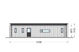 Casa pré-fabricada para habitação BELLA 3 PV (Isolamento térmico PLUS, 44 mm + revestimento), 75 m² specification 4
