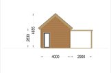 Casa de madeira ADALINE S (44 mm), 45 m² specification 3