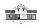 Casa pré-fabricada para habitação HOLLAND PV (Isolamento térmico PLUS, 44 mm + revestimento), 116 m² specification 3