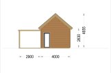 Casa de madeira ADALINE S (44 mm), 45 m² specification 5