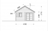 Casa de madeira pré-fabricada SCOOT (Isolamento térmico, 44+44 mm), 27 m² com mezanino de 9 m² specification 3