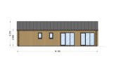 Casa de madeira pré-fabricada SCARLET S (44 mm + revestimento), 139 m² specification 5