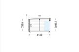 Casa de madeira PREMIUM S (34 mm + revestimento), 7.5x4 m, 30 m² specification 6