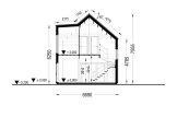 Casa de madeira para habitação ASTRID RV (Isolamento térmico PLUS, 44 mm + revestimento), 92 m² specification 7