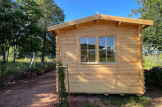 Casa de madeira para jardim ELEONORA (44 mm), 6.6x3 m, 20 m² customer 2