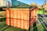 Quiosque de venda em madeira (28 mm), 5x3 m, 15 m² customer 2