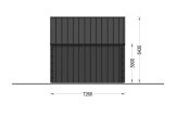 Casa pré-fabricada para habitação ALINA PV (Isolamento térmico PLUS, 44 mm + revestimento), 46 m² specification 4