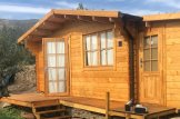 Abrigo de jardim em madeira WISSOUS (44 mm), 5x3 m, 15 m² customer 2