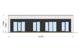 Casa pré-fabricada para habitação KAYA 3 PV (Isolamento térmico PLUS, 44 mm + revestimento), 70 m² specification 2