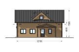 Casa de madeira para habitação VERA RV (Isolamento térmico PLUS, 44 mm + revestimento), 127 m² specification 3