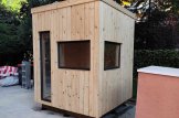 Escritório de jardim PREMIUM L (34 mm + revestimento), 2x2 m, 4 m² customer 1