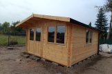 Abrigo de jardim em madeira LILLE (34 mm), 5x5 m, 25 m² customer 2