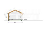 Casa pré-fabricada para habitação PAULA PV (Isolamento térmico PLUS, 44 mm + revestimento), 118 m² specification 6
