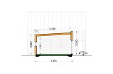 Casa pré-fabricada para habitação MIRABEL PV (Isolamento térmico PLUS, 44 mm + revestimento), 70 m² specification 6