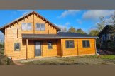 Casa de madeira pré-fabricada DARLA (Isolamento térmico, 44+44 mm), 180 m² customer 2