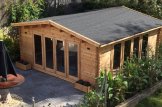 Casa de madeira para jardim MIA (34 mm), 5.5x5.5 m, 30 m² customer 1
