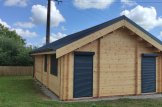 Casa de madeira pré-fabricada GRETA (44+44 mm), 54 m² customer 2