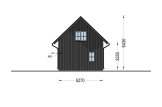 Casa pré-fabricada para habitação KARINA PV (Isolamento térmico PLUS, 44 mm + revestimento), 46 m² specification 5