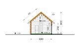 Casa pré-fabricada para habitação ARIELLE PV (Isolamento térmico PLUS, 44 mm + revestimento), 44 m² specification 7