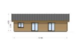 Casa de madeira para habitação PAULA RV (Isolamento térmico PLUS, 44 mm + revestimento), 118 m² specification 5