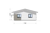 Casa pré-fabricada para habitação JULIA PV (Isolamento térmico PLUS, 44 mm + revestimento), 95 m² specification 3