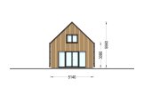 Casa de madeira pré-fabricada ALINA (34 mm + revestimento), 46 m² specification 3