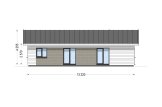 Casa pré-fabricada para habitação PAULA PV (Isolamento térmico PLUS, 44 mm + revestimento), 118 m² specification 5