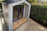 Escritório de jardim PIA (Isolamento térmico, 34 mm + revestimento), 2x2 m, 4 m² customer 2