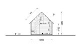 Casa de madeira pré-fabricada KARINA (34 mm + revestimento), 46 m² specification 7