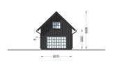 Casa pré-fabricada para habitação KARINA PV (Isolamento térmico PLUS, 44 mm + revestimento), 46 m² specification 3