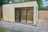 Abrigo de jardim em madeira PREMIUM (Isolamento térmico PLUS, 34 mm + revestimento), 5x3 m, 15 m² customer 2