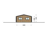 Casa de madeira pré-fabricada NICOLE (44 mm + revestimento), 68 m² specification 5
