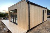 Casa de madeira pré-fabricada PREMIUM (Isolamento térmico, 34 mm + revestimento), 6x5 m, 30 m² customer 2