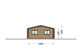 Casa de madeira pré-fabricada SELENE (44 mm + revestimento), 54 m² specification 5