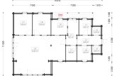 Produto de categoria B: Casa de madeira pré-fabricada VICTORIA S (66+66 mm) , 171 m² specification 1
