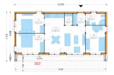 Casa pré-fabricada para habitação KAYA 3 PV S (44 mm + revestimento), 70 m² specification 1