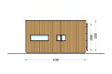 Casa de madeira para habitação LUCIA 1 RV (Isolamento térmico PLUS, 44 mm + revestimento), 57 m² specification 5