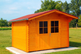 Abrigo de jardim em madeira PETER (34 mm), 3x3 m, 9 m² customer 2