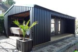 Casa de madeira pré-fabricada ANNA Modern (Isolamento térmico, 34 mm + revestimento), 20 m² com terraço de 16 m² customer 1