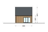 Casa de madeira pré-fabricada SELIA (34 mm + revestimento), 44 m² specification 6