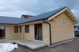 Casa de madeira pré-fabricada PAULA (44+44 mm), 129 m² customer 3