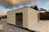Casa de madeira pré-fabricada PREMIUM (Isolamento térmico, 34 mm + revestimento), 6x5 m, 30 m² customer 3
