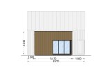 Casa pré-fabricada para habitação MIRABEL PV (Isolamento térmico PLUS, 44 mm + revestimento), 70 m² specification 3
