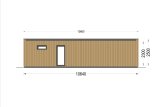 Casa de madeira pré-fabricada PREMIUM (Isolamento térmico PLUS, 34 mm + revestimento), 10.5x4.5 m, 47 m² specification 4