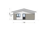 Casa pré-fabricada para habitação JULIA PV (Isolamento térmico PLUS, 44 mm + revestimento), 95 m² specification 5