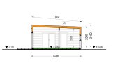 Casa pré-fabricada para habitação CARLA PV (Isolamento térmico PLUS, 44 mm + revestimento), 66 m² specification 6