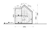 Casa pré-fabricada para habitação ASTRID PV S (44 mm + revestimento), 99 m² specification 5