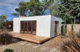 Casa de madeira para jardim PREMIUM (Isolamento térmico PLUS, 34 mm + revestimento), 7x4 m, 28 m² customer 1
